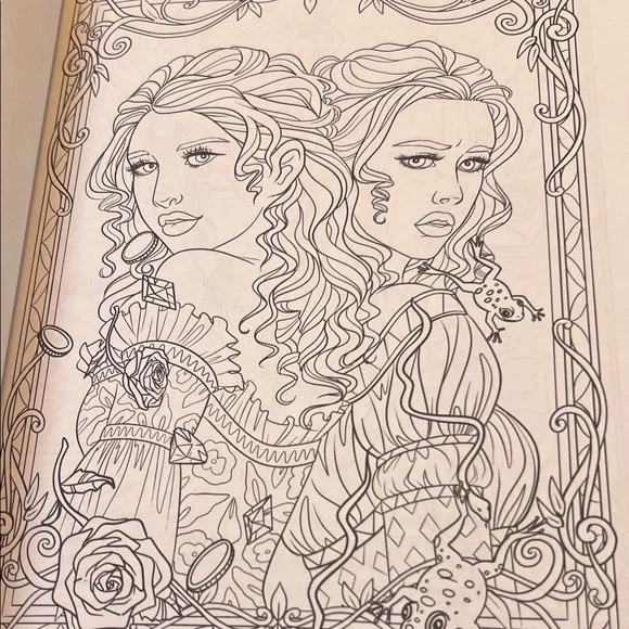 #0932+ Fairy Tales Coloring Book by Selina Fenech - Picture 4 of 16